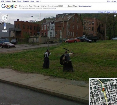 The 12 Most Unexpected And Funny Shots of Google Street View!