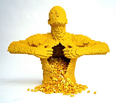 14 Unbelievable Lego Statues by Nathan Sawaya!