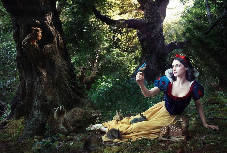 Celebrity And Disney Fairy Tales Characters. "Year of Million Dreams" Project by Annie Leibovitz! 10 Pics!