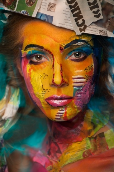Awesome Face Art Portraits by Alexander Khokhlov! 15 Pics!