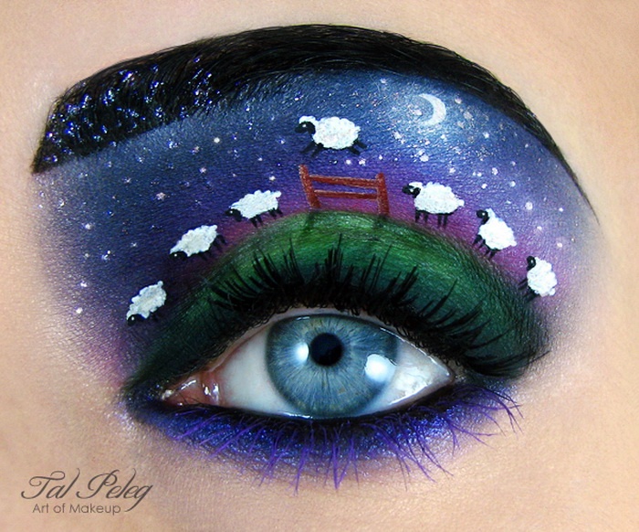 Get Ready for Christmas With Incredible Makeup Ideas by Tal Peleg! 10 Pics!