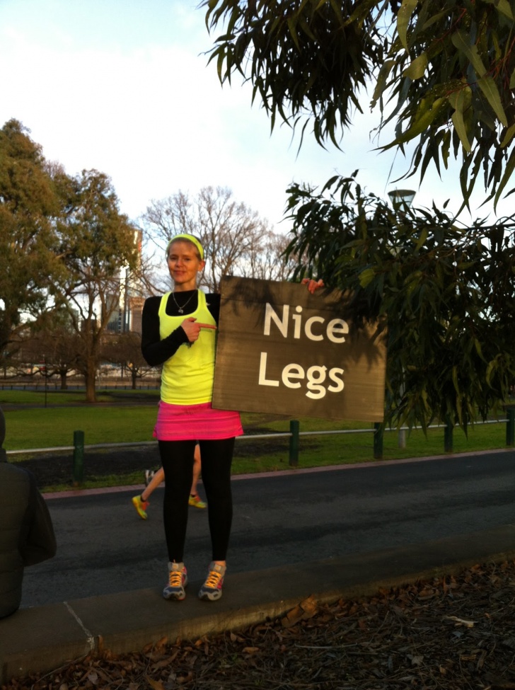 11 Motivating Signs at Marathons!