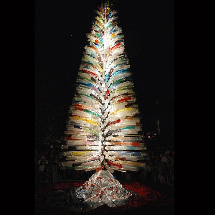 Glass Tree (Murano, Venice) | 10 Most Unusual Christmas Trees!